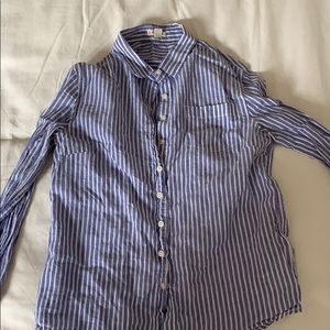 Crewcuts striped collared shirt
